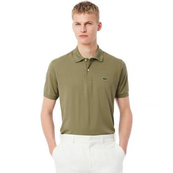 T-shirt Lacoste Vert Kaki Manches Courtes