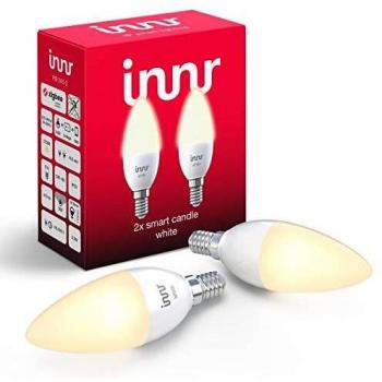 Lampadina Innr Lighting SMART CANDLE E14 WHITE 470LM ZigBee 2 pezzi