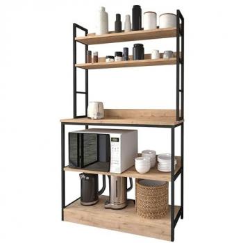 Mobili Cucina Rus Miroytengo Rovere Safir e Nero 101x161 cm