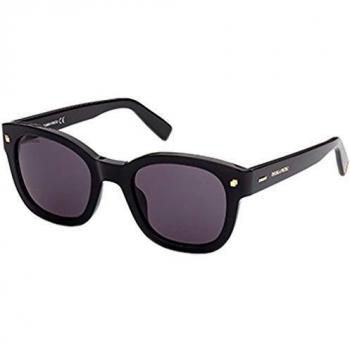 DSQUARED2 Dq0355 Schwarz‑Sonnenbrille für Männer & Frauen – 50 mm