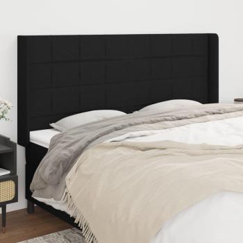 Kopfteil aus Stoff mit Ohren 183x16x118/128 cm