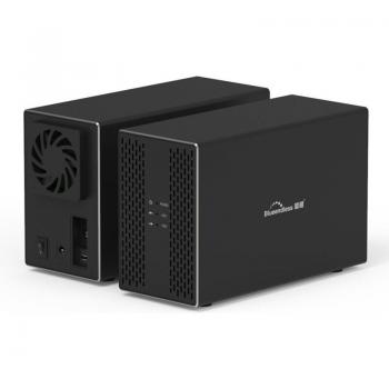 Estuche RAID 2-Bahía 2,5” – Backup en Tiempo Real