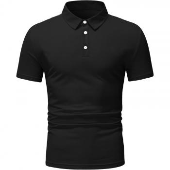Camisa Polo de Estilo Británico para Hombre, Manga Corta