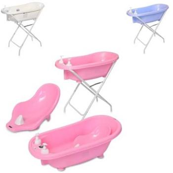 Set de Baño para Bebé Lorelli con Termómetro y Almohadilla