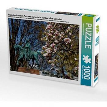Stuttgart-Bad Cannstatt Magnolienbaum Foto-Puzzle