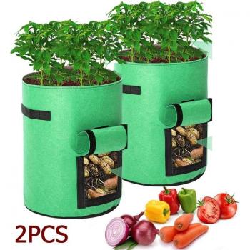 10 Gal. Vegetable & Flower Pot Bundle – 2 units