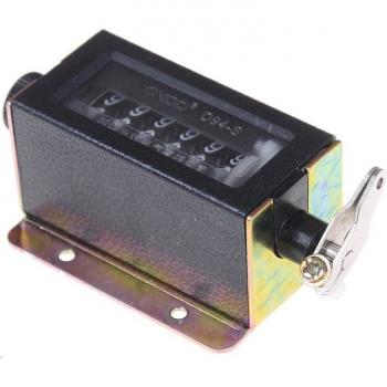 Metal + Plastic D94-S Mechanical Pulling Count Counter