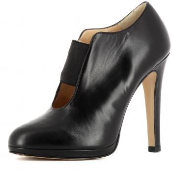 Glattleder Ankleboot für Damen – Eleonora, schwarz, 39