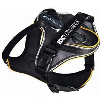Julius K9 IDC Longwalk Dog Harness Black/Grey Size 2XL (26-35 kg)