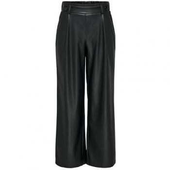 JDY Pantalón Soya de Polipiel para Mujer