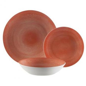 Colección PIA Rosa por Versa – 18 piezas de porcelana fina