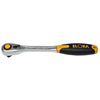 ELORA 1/2 Hebelumschaltknarre, feine Zähne, ELORA-770-L1K