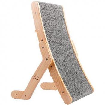 Soporte de Sueño y Juego para Gatos de Madera
