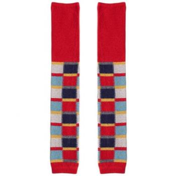 K1ME Women's Faux Wool Thigh High Socks for Winter