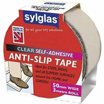 Sylglas SYLASTCL Anti-Slip Tape 50mm x 3m Clear