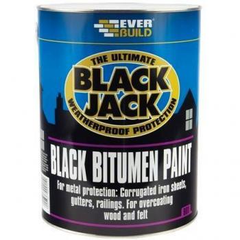 EVB90105 5L BLACK BITUMEN PAINT