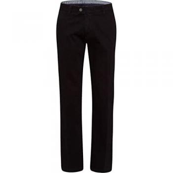 Eurex by Brax Herren Chinos – Schwarze Baumwollchinos, Größe 29