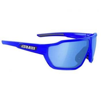 Salice Unisex Sunglasses with Spare Lenses, Model 024 RW BLU/RW BLU, White, Standard Size