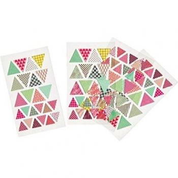 Ensemble de stickers fanions x 4