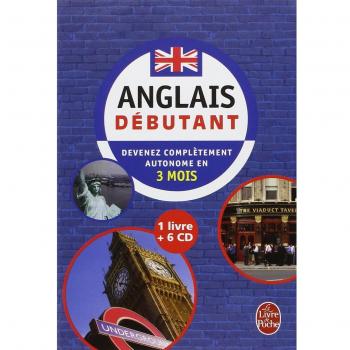 Coffret anglais débutant livre + 6 CD