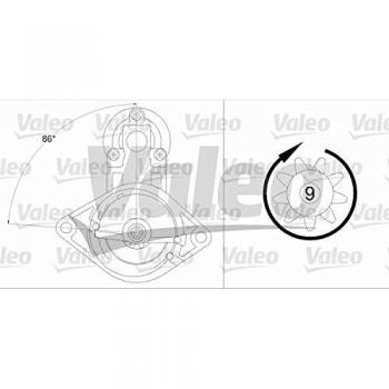 VALEO 458224 Starter – Opel Astra / Vectra / Zafira