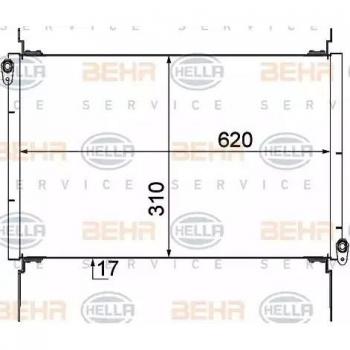 MAHLE ORIGINAL AC 562 000S