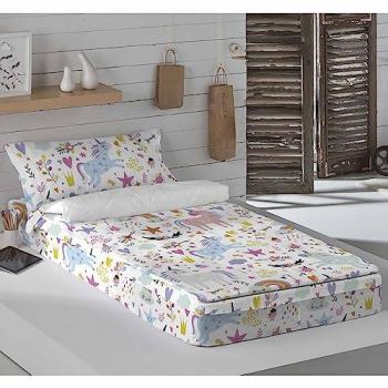 Saco nórdico infantil sin relleno 100% algodón Sparkly para cama de 105 cm