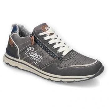 Dockers Herren Komfort Sneaker Halbschuhe dunkelgrau 42