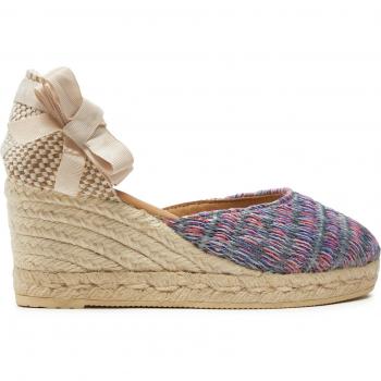 Manebi Espadrillas Viola Acapulco Tacco Basso