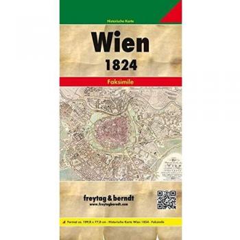 Wien und dessen Vorstädten 1824, Historische Karte 1:6.000