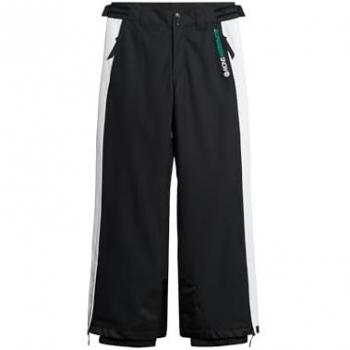 Superdry Damen Skihose Core in Schwarz/Weiß