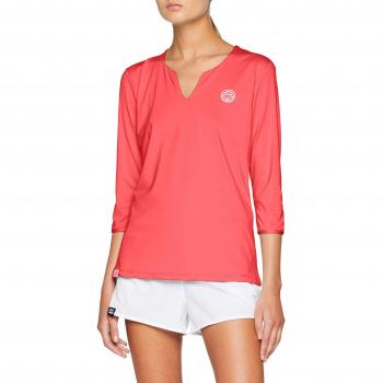 Coral Glow XL V-Neck Long Sleeve Garment