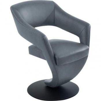 Design‑Lehner “Kansas” – Cloud‑Stuhl in Schwarz