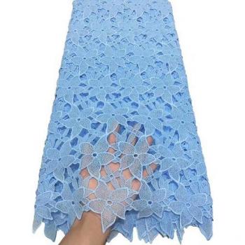 Tangerine African Milk Silk Water Soluble Lace for Bridal Gowns YTB117