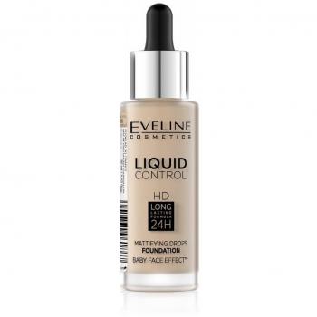 Fondotinta Liquido Eveline Liquid Control HD 32ml