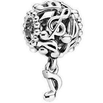 Charm Pandora en filigrana notas musicales