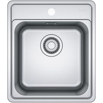 Lavello in acciaio inox Franke Bell BCX 610-42, 48x42 cm