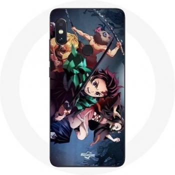 Coque pour Xiaomi Redmi Note 5 Tanjiro Nezuko Inosuke Manga