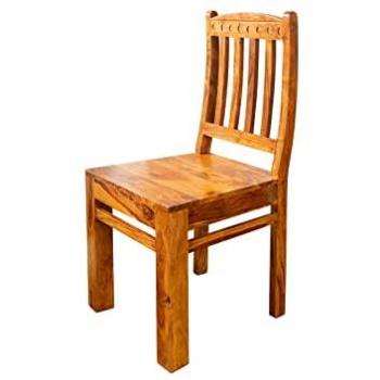 Massivmoebel24 Akazie Stuhl OXFORD honig lackiert 45x46x97