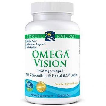 Omega Vision 1460mg Nordic Naturals, 60 Cápsulas