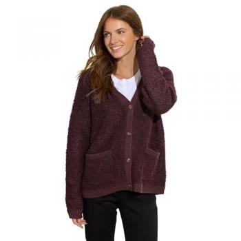 Boucle M & Co cardigan couleur rouge