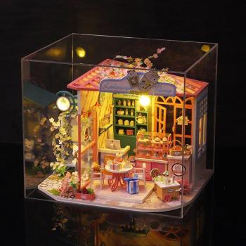 Girls' Miniature Wooden Tea House Kit