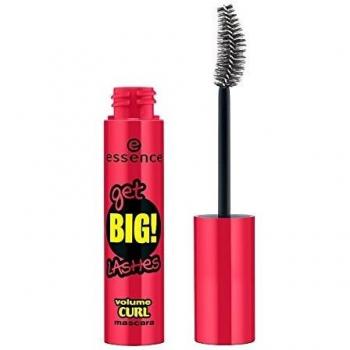 Essence Get BIG! Lashes Volumen-Mascara für geschwungene Wimpern Farbton 01 Black 12 ml