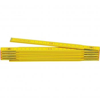 Metrica 23140 2M Madera Amarillo 10 Varillas mm