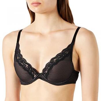 Damen‑BH „Passionata Brooklyn“ – 85D, schwarzes Padding, Schalen & Bügel