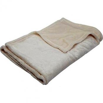 Couverture bébé Écru 75 x 100 cm