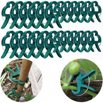 Clip Fijo Tallos de Planta 50 Unidades
