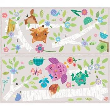 RoomMates Naturfreunde Wandsticker 48x13 cm