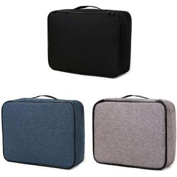 Bolsa de documentos multifuncional 2/3 capas 37x10,5x27cm