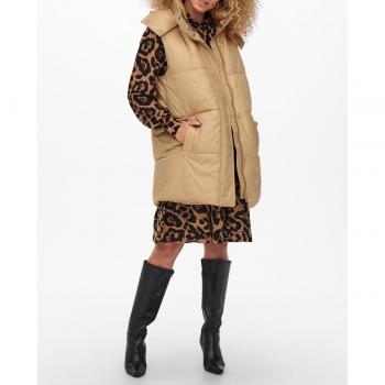 Chaleco Only Demy Padded Camel Para Mujer